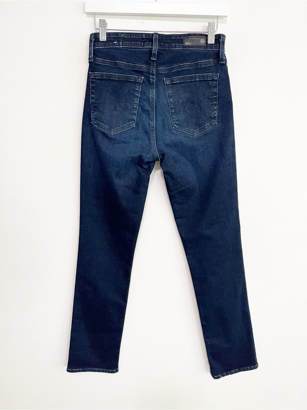 BOGO! AG Jeans Mari High Rise Slim Straight Jeans Dark Wash Size 26 - Picture 7 of 10